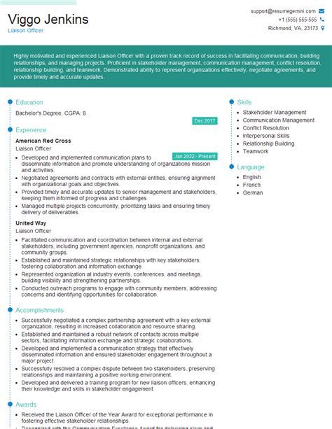 10 Community Liaison Officer Resume Samples Amp Templates For 2025 10 Community Liaison Officer Resume Samples Amp Templates For 2025