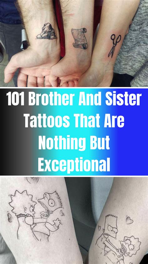 100 Small Simple Brother And Sister Tattoo Ideas To Try With Your Kin Artofit