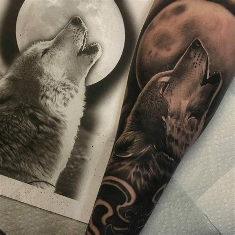 101 Best Wolf Moon Tattoo Ideas You Have To See To Believe