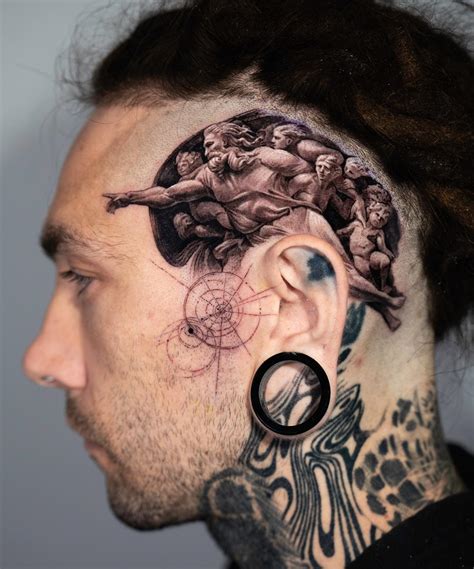 101 Creative Head Tattoos For Men