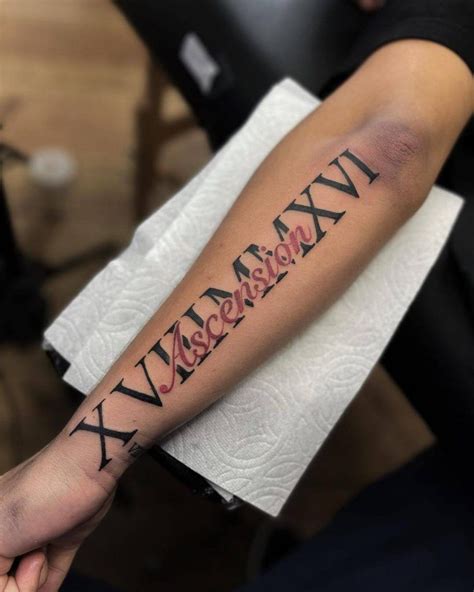 101 Roman Numeral Tattoos For Men 101 Roman Numeral Tattoos For Men