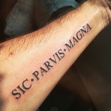 101 Sic Parvis Magna Tattoo Ideas