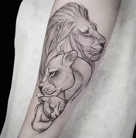 12 Best Lion And Lioness Tattoo Designs Petpress