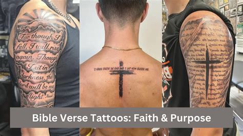 12 Placements For Bible Verse Tattoos For Men Faith Purpose Men Deserve