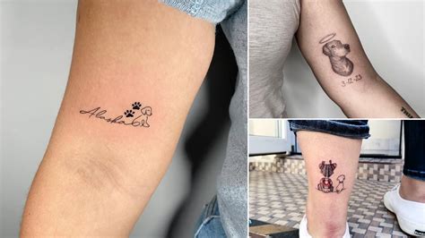 13 Small Dog Tattoos Perfect For Pet Lovers Pawsmint