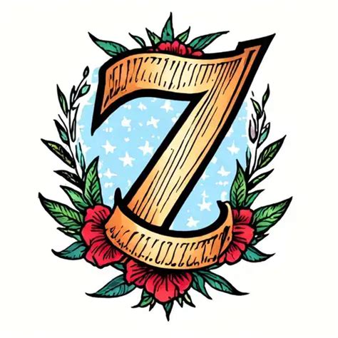 1321 Number 7 Tattoo Ideas Blackink Ai 1321 Number 7 Tattoo Ideas Blackink Ai