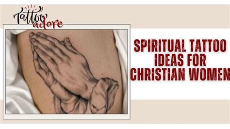 14 Spiritual Tattoo Ideas For Christian Women Tattooadore