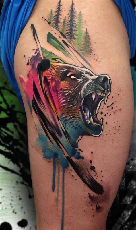140 Bear Tattoos Symbolizing Strength Courage And Resilience Tattoo Me Now