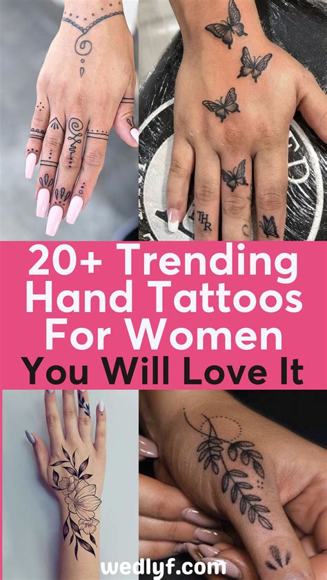 15 Hand Tattoos For Women That Are Meaningful And Aesthetic