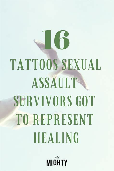 18 Tattoos Sexual Assault Survivors Got To Represent Healing 18 Tattoos Sexual Assault Survivors Got To Represent Healing