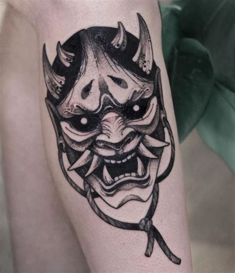 190 Oni Mask Tattoo Designs With Meaning 2024 190 Oni Mask Tattoo Designs With Meaning 2024