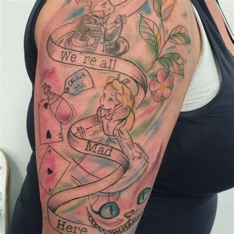 20 Charming Alice In Wonderland Tattoos Tattoodo 20 Charming Alice In Wonderland Tattoos Tattoodo