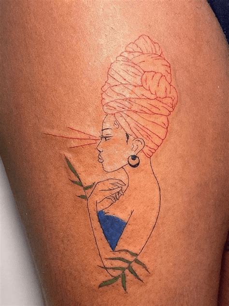 20 Color Tattoo Ideas For Deeper Skin Tones