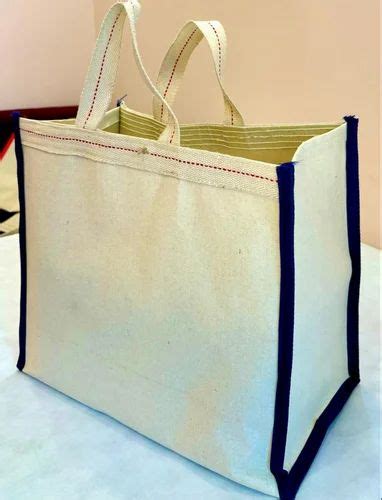 20 Kg White Promotional Canvas Bag At 35 Piece In Loni Id 2851075209633