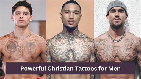 20 Powerful Christian Tattoos For Men Faith Strength Purpose Men Deserve