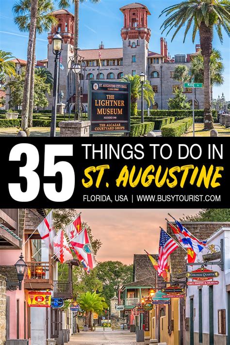 20 Things To Do In St Augustine 20 Things To Do In St Augustine
