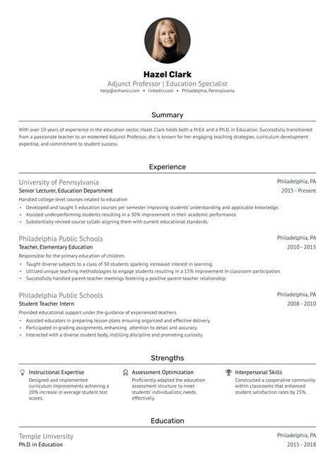 22 Professor Resume Examples That Got Jobs For 2025 22 Professor Resume Examples That Got Jobs For 2025