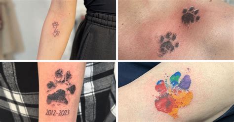 23 Paw Print Tattoos To Celebrate Your Purrecious Pet 23 Paw Print Tattoos To Celebrate Your Purrecious Pet