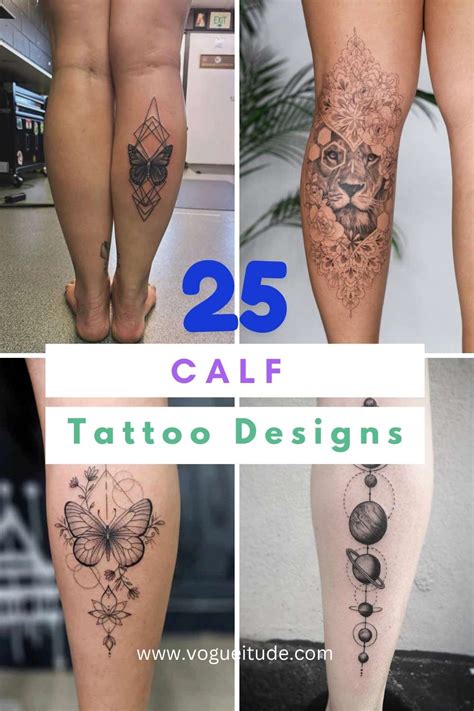 25 Best Calf Tattoo Designs For Men And Women 25 Best Calf Tattoo Designs For Men And Women