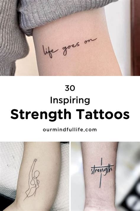 25 Best Strength Tattoo Ideas And Inspo To Try In 2023