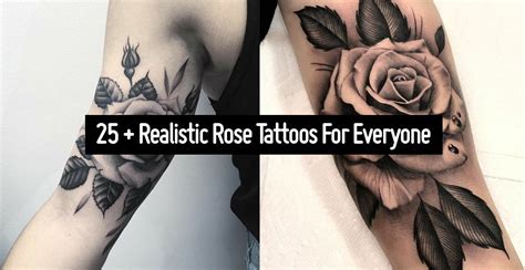 25 Rose Tattoos Everyone Can Wear 2022 Edition Tattooicon