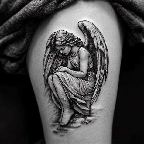 25 Stunning Angel Tattoo Designs Tattoo Generator Iq