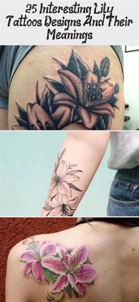 250 Lily Tattoo Designs With Meanings 2024 Flower Ideas Amp Symbols 250 Lily Tattoo Designs With Meanings 2024 Flower Ideas Amp Symbols