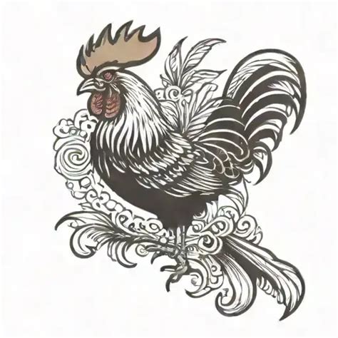 2518 Rooster Tattoo Ideas In 2026 Blackink Ai