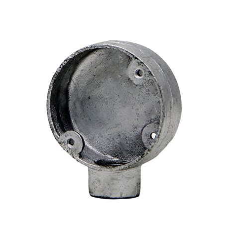 25Mm 1 Way Gi Circular Box 25Mm 1 Way Gi Circular Box