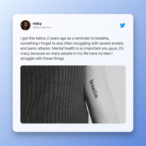 26 Anxiety Tattoo Ideas To Remind You Of Your Power 26 Anxiety Tattoo Ideas To Remind You Of Your Power