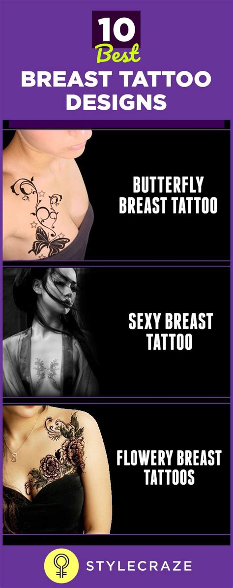 28 Best Breast Tattoo Designs And Ideas For Women To Try 28 Best Breast Tattoo Designs And Ideas For Women To Try
