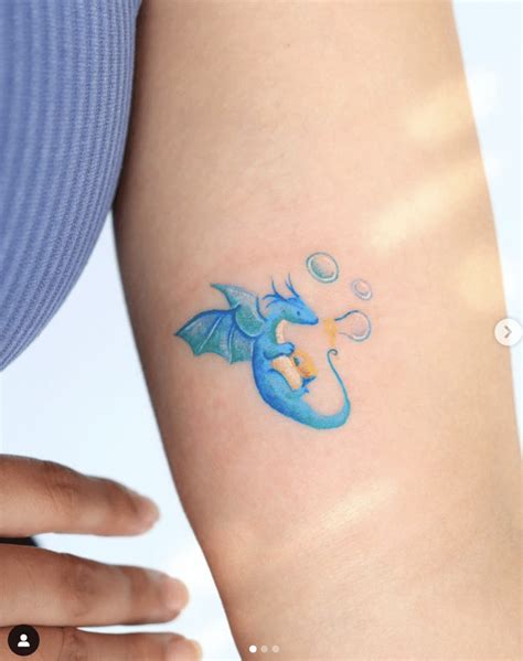 29 Sensational Blue Dragon Tattoo Designs Sure To Mesmerize