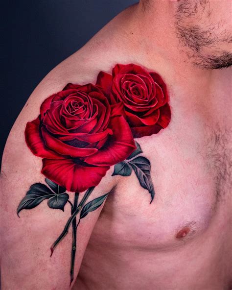 29 Timeless Rose Tattoo Ideas For Men In 2024