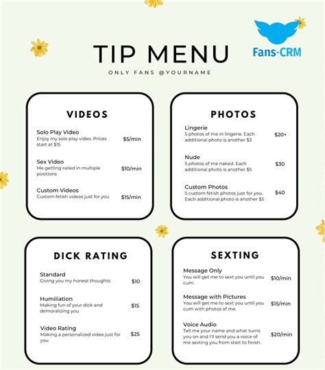 3 Tip Menu Examples Onlyfans Stars Use For Custom Content Messages Business Insider 3 Tip Menu Examples Onlyfans Stars Use For Custom Content Messages Business Insider