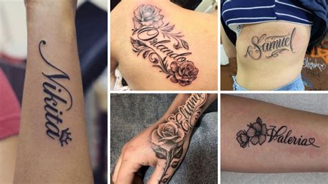 30 Beautiful Name Tattoo Designs To Get Inspired 2024