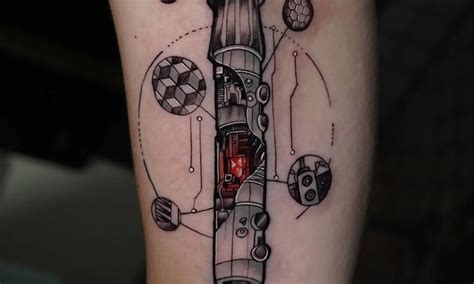 30 Best Lightsaber Tattoo Ideas You Should Check