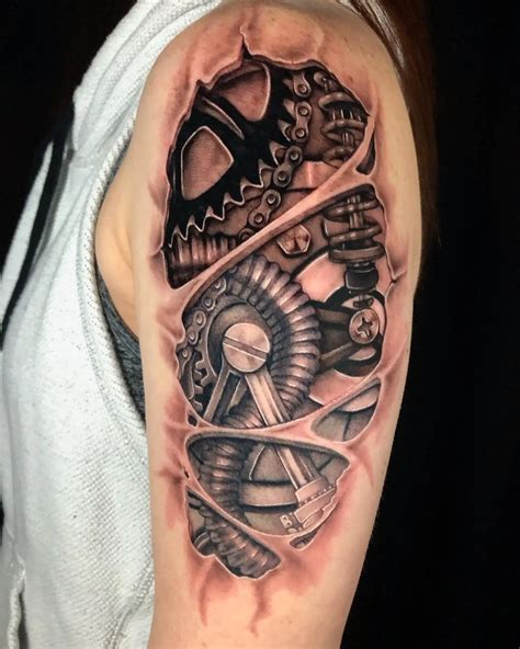 30 Best Mechanical Tattoo Ideas You Should Check 30 Best Mechanical Tattoo Ideas You Should Check