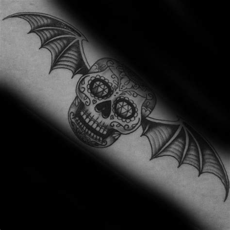 30 Deathbat Tattoo Designs For Men