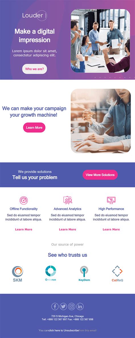 30 Free Beautiful Email Newsletter Templates Inspiration Amp Productivity For Everyone