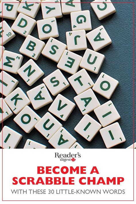 30 Little Known Words Guaranteed To Make You A Scrabble Champ Best Scrabble Words Scrabble 30 Little Known Words Guaranteed To Make You A Scrabble Champ Best Scrabble Words Scrabble