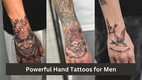 30 Powerful Hand Tattoos For Men To Make A Lasting Impression Men Deserve 30 Powerful Hand Tattoos For Men To Make A Lasting Impression Men Deserve