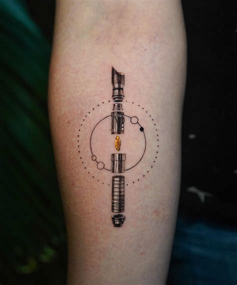 32 Best Lightsaber Tattoo Ideas Lightsaber Tattoo Star Wars Tattoo Lightsaber