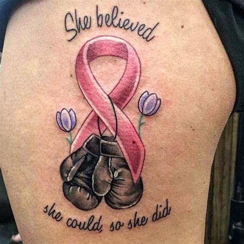 32 Breast Cancer Tattoos To Inspire You 32 Breast Cancer Tattoos To Inspire You