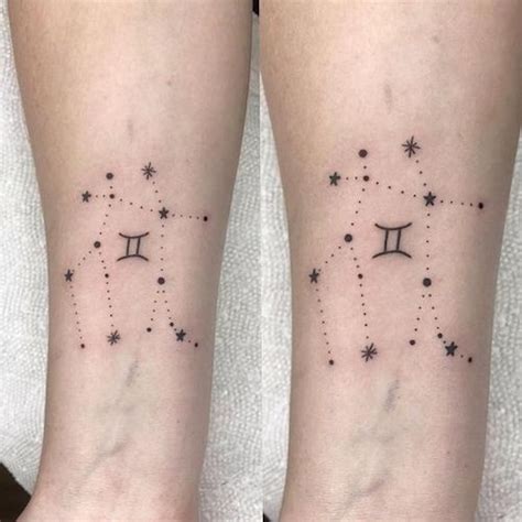 35 Zodiac Tattoo Ideas To Celebrate Gemini Season Zensa Skin Care 35 Zodiac Tattoo Ideas To Celebrate Gemini Season Zensa Skin Care