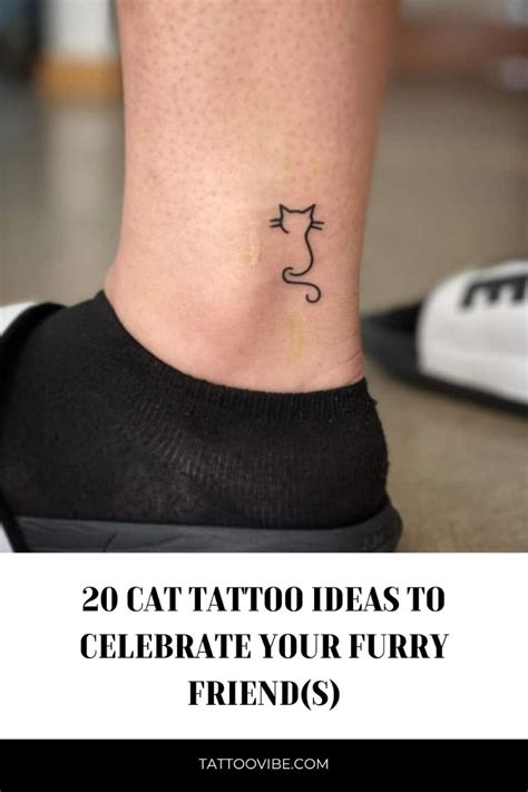 40 Cat Tattoo Ideas To Celebrate Your Furry Friend S