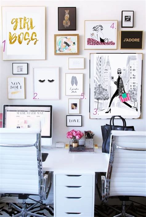 40 Genius Office Wall Decor Ideas Office Salt