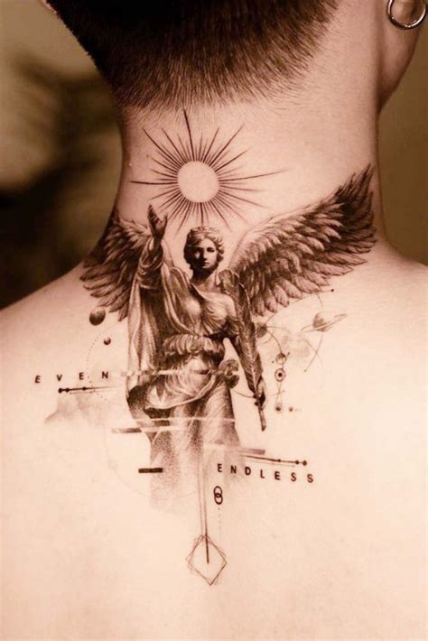 40 Spiritual Angel Tattoo Ideas And It Amp 39 S Meaning