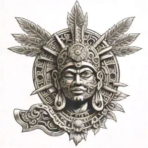 431 Aztec God Tattoo Ideas Blackink Ai 431 Aztec God Tattoo Ideas Blackink Ai