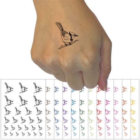 4Pcs Black Minimalist Bird Temporary Tattoos Temu Philippines
