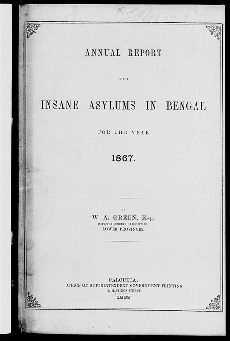 5 Front Cover Medicine Mental Health Amp Gt 1867 1924 Annual Report Of The Insane Asylums In 5 Front Cover Medicine Mental Health Amp Gt 1867 1924 Annual Report Of The Insane Asylums In